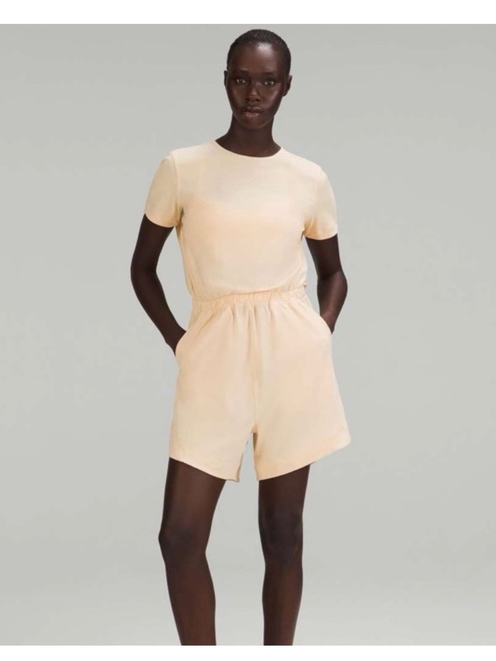 Lululemon open back romper